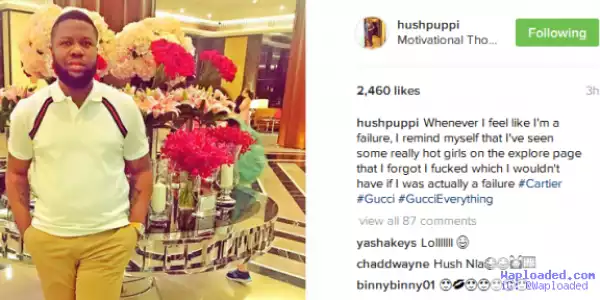 Flamboyant Nigerian Instagram user says he is no failure judging by all the hot girls he